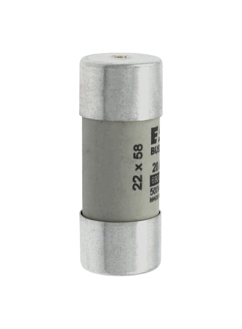 C22G20S Wkładka cylindryczna z wybijakiem 22x58 20A GG 690V C22G20S EATON