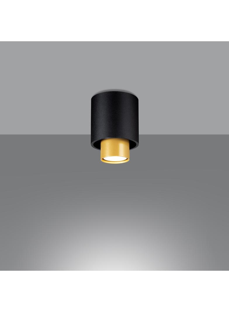 Sollux Plafon NESI czarny SL.0982