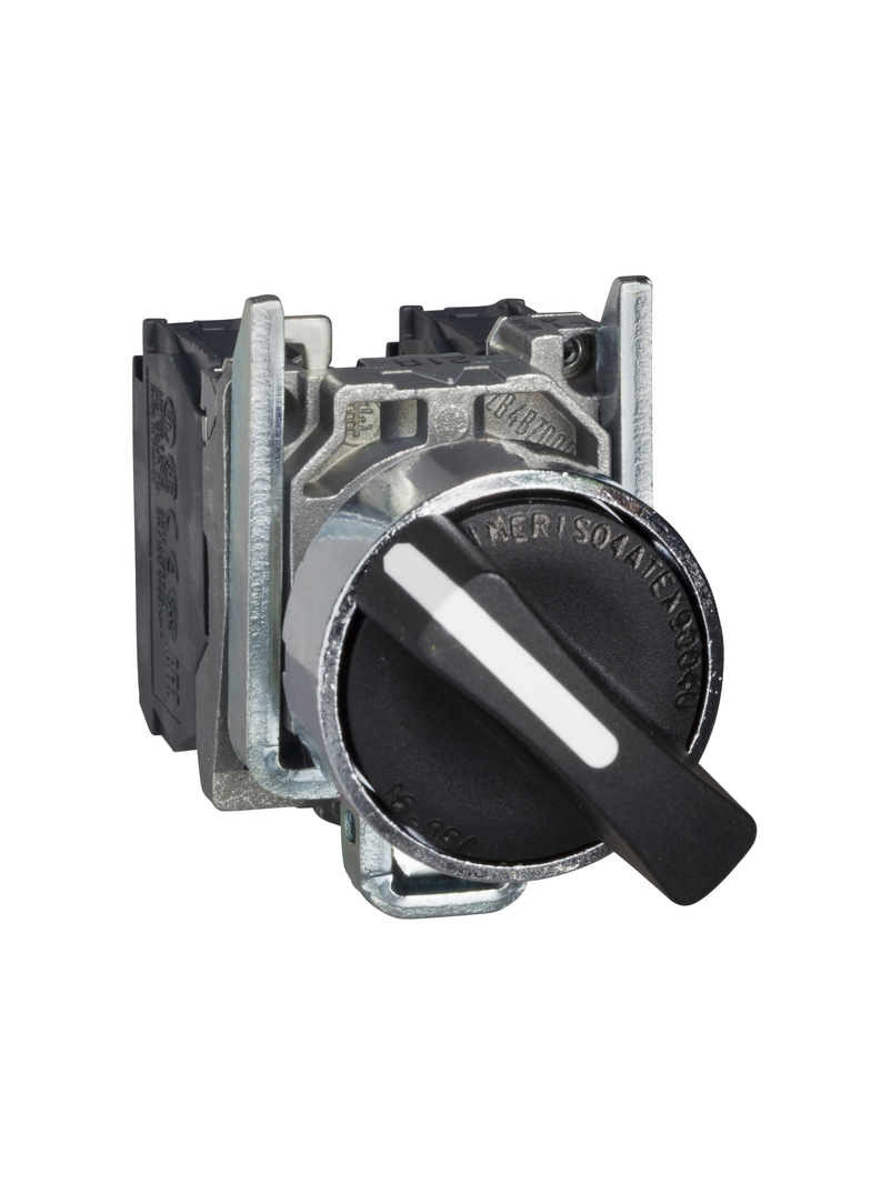 Harmony XB4 Przełącznik 3 pozycje czarny kluczem 455 stabilny