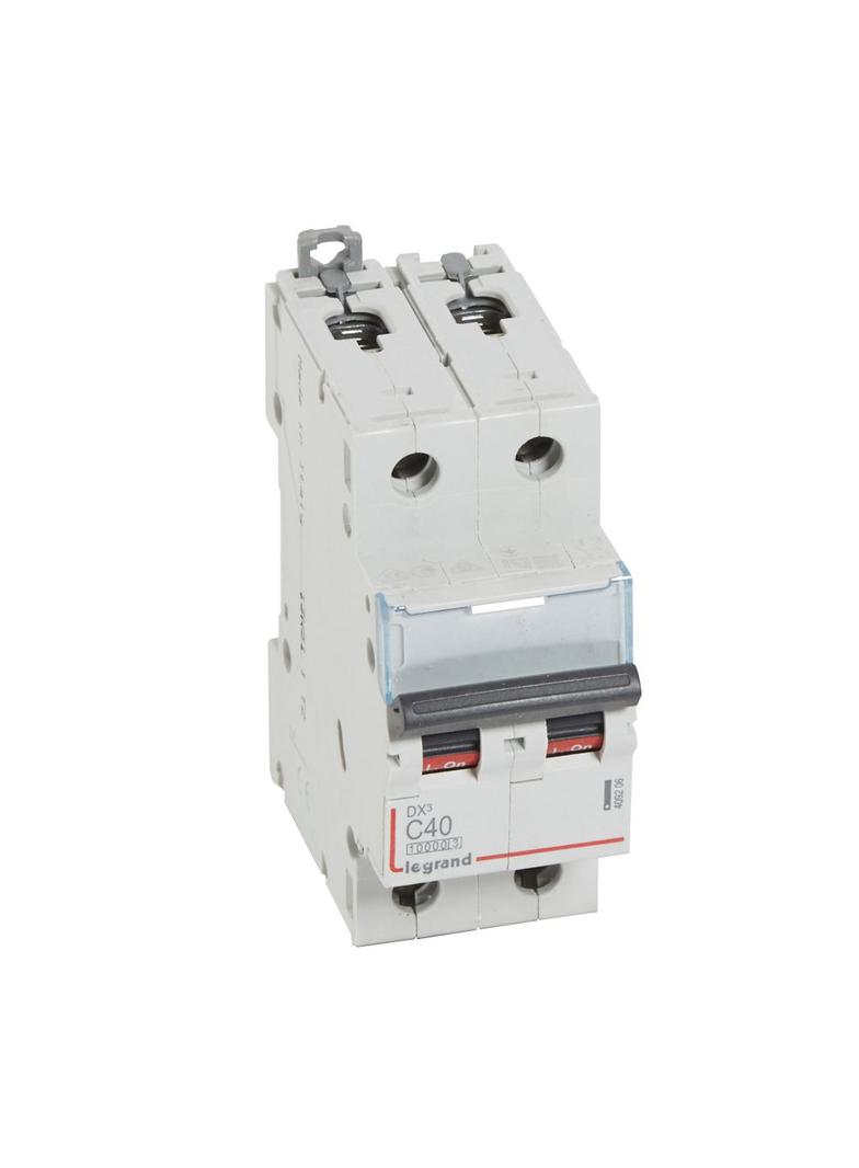 WYŁĄCZNIK NADPRĄDOWY S 312 2P C 40A 10000A SERII DX3, Legrand