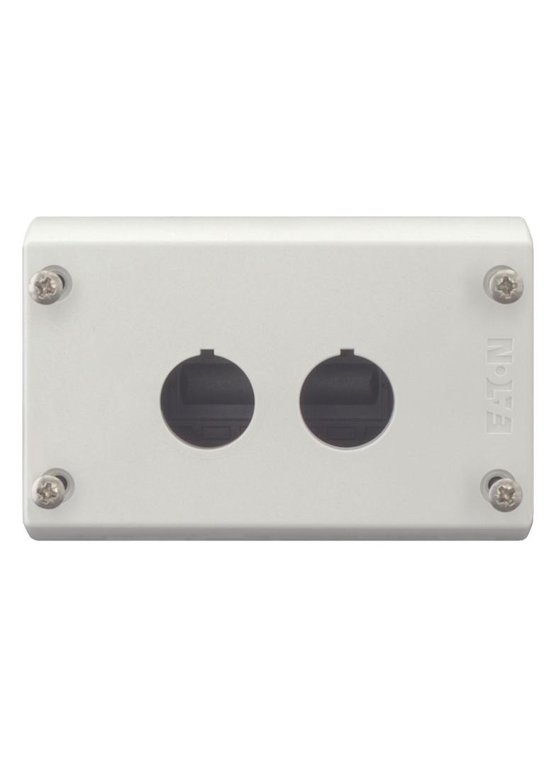 M22-I2 Obudowa kasety 2-otworowa 22mm szara IP67 216537 EATON
