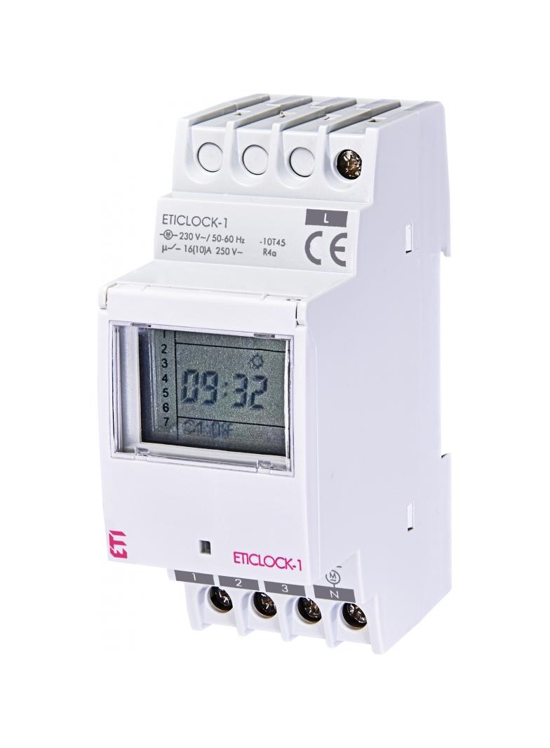 Cyfrowy programator czasowy jednokanałowy CLOCK-1 002472011 ETI