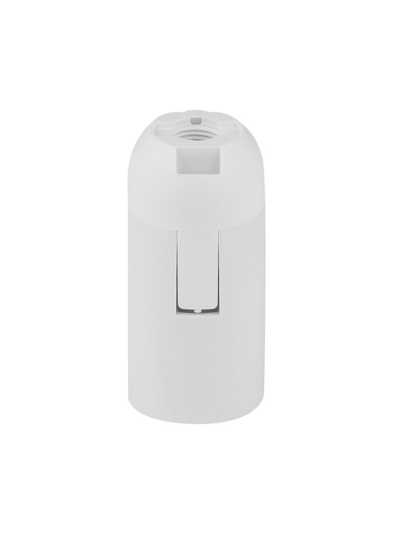 Oprawka gładka E-14 termoplastyczna biała