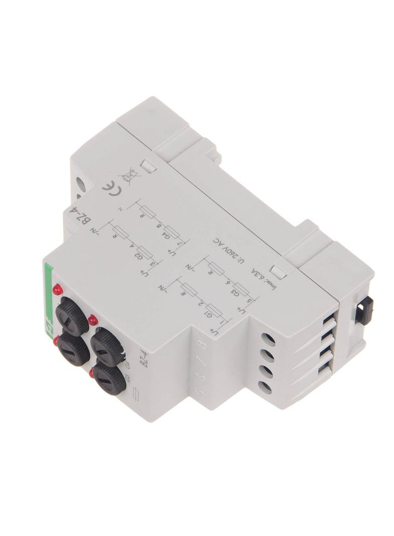 PRZEKAŹNIK PRIORYTETOWY, CZTEROGNIAZDOWY, , I=6.3A, 2 MODUŁY