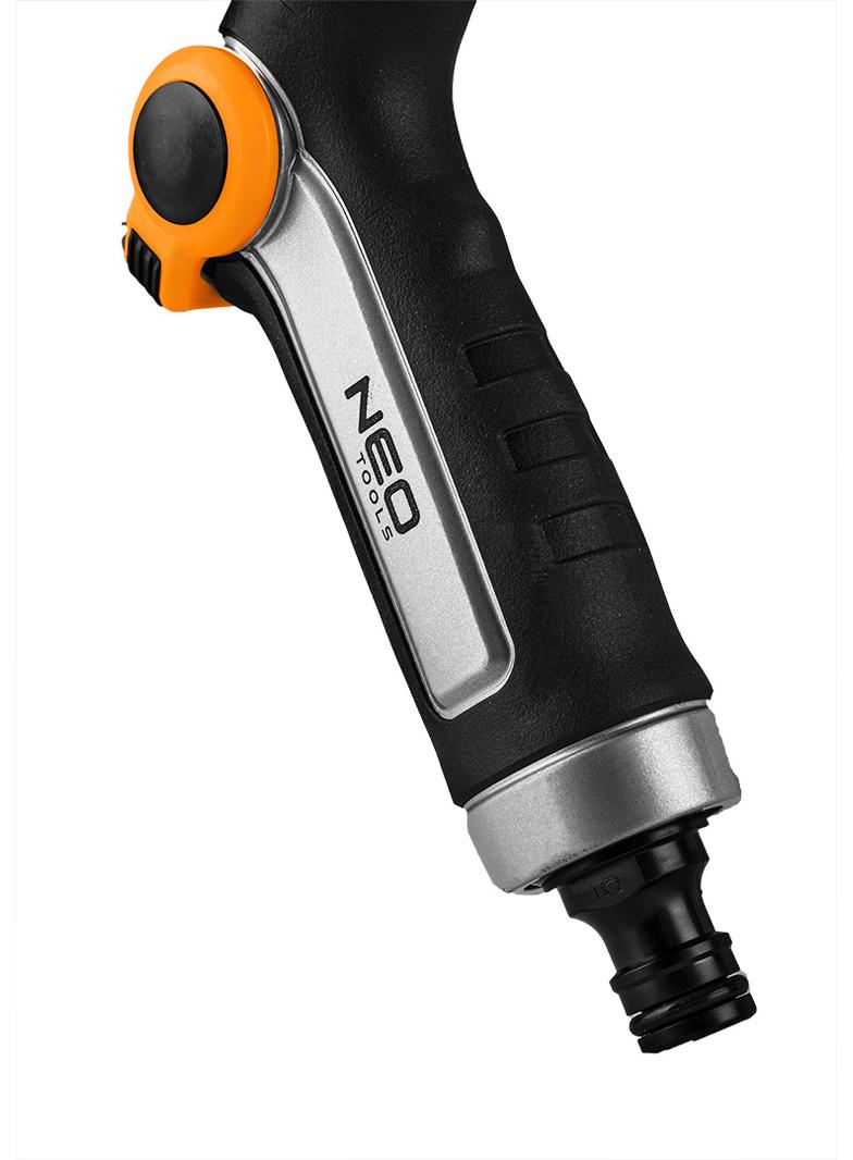 Zraszacz pistoletowy, podkręcony strumień, duży zasięg