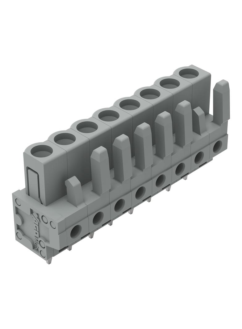 MCS-MIDI Classic gniazdo 8-bieg. szare raster 5 mm /50szt./ WAGO