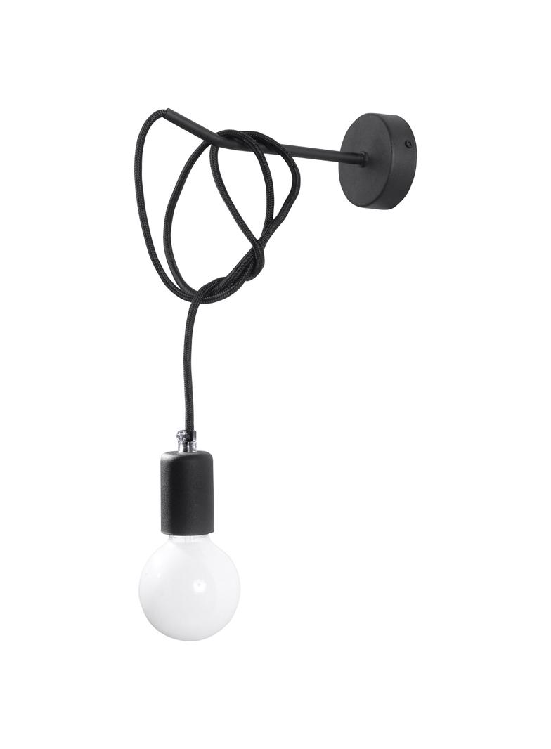 Sollux Kinkiet EDISON czarny SL.0373