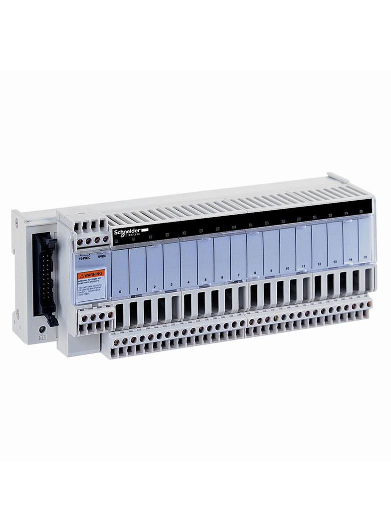 Modicon ABE7 podbaza przekaźnika wejściowego elektronicznego 16 wejść 230 V AC ABE7S16E2M0 SCHNEIDER