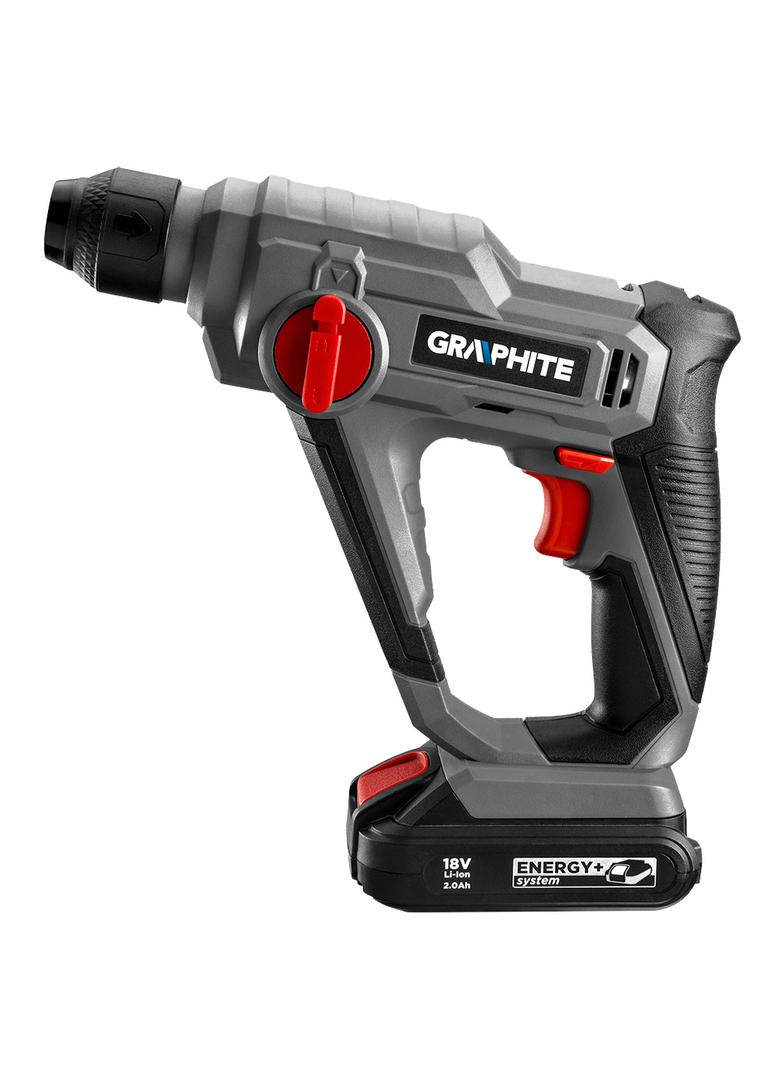 Młotowiertarka akumulatorowa SDS+ Energy+ 18V, Li-Ion/0.8J, bez akumulatora