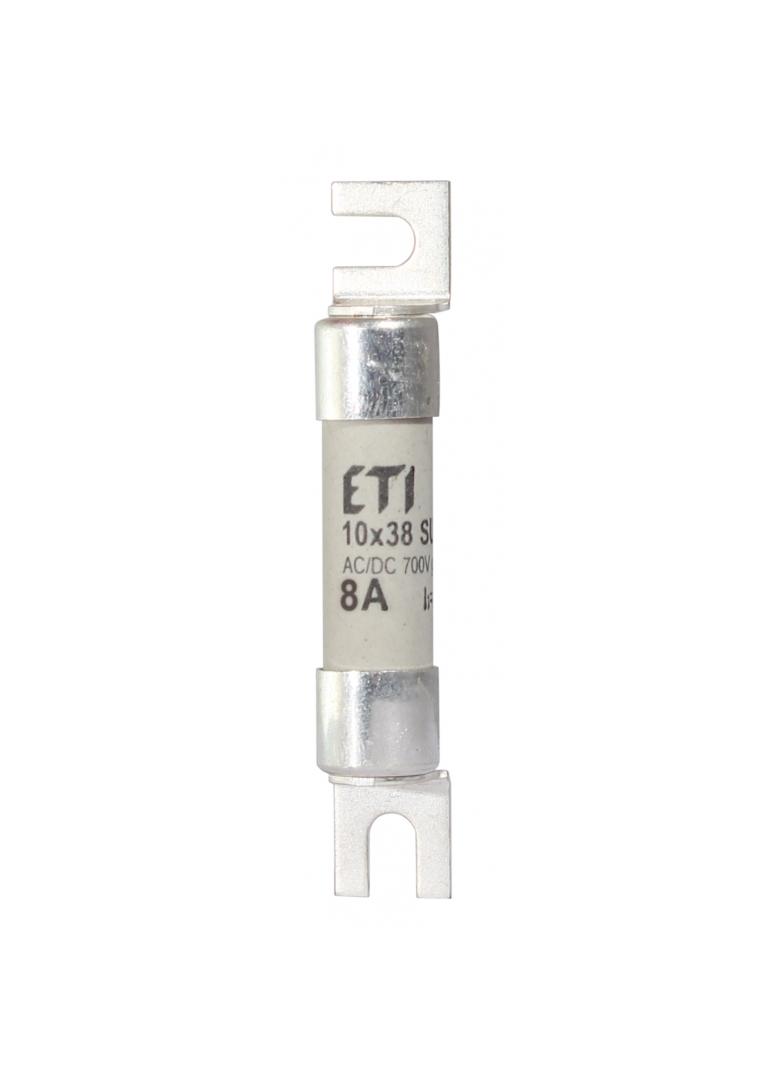 Wkładka topikowa cylindryczna PV gR 700V SU CH10x38SU gR 8A 700V AC DC 002625303 ETI