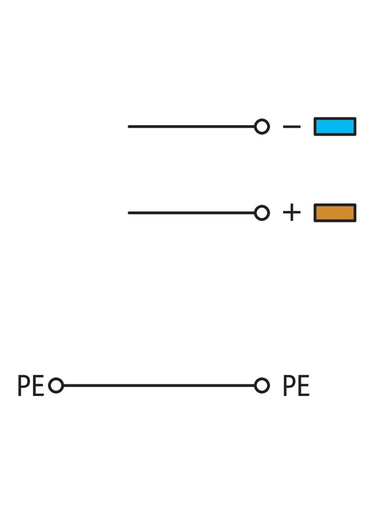 złączka do czujników zasilajaca z PE 2,5 mm2