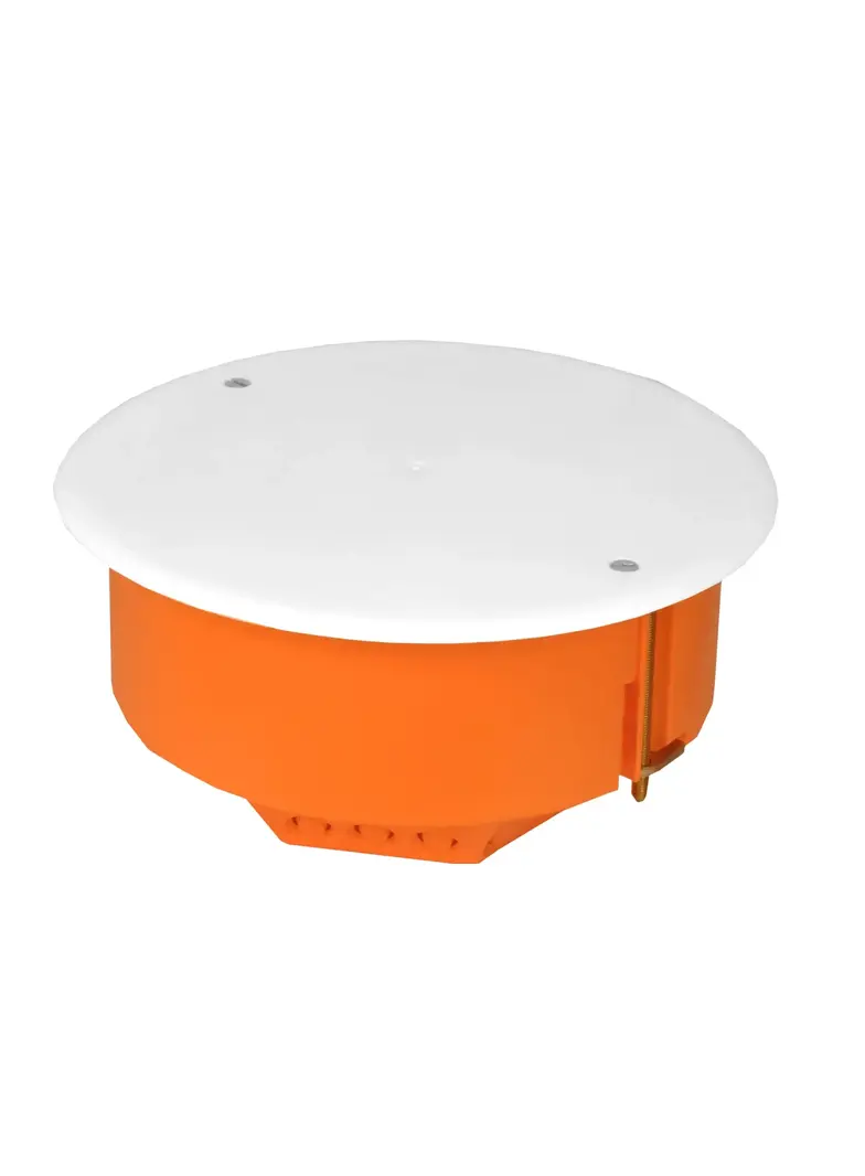 E815 ,  Puszka do pustych ścian O120mm, rozgałęźna, pomarańczowy