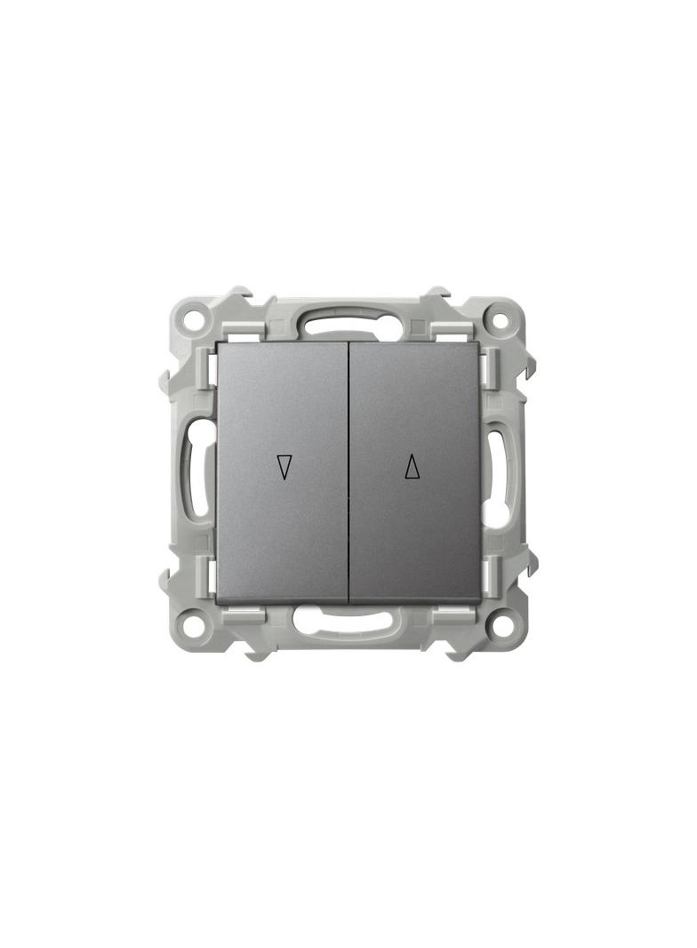 SZAFIR Łącznik żaluzjowy z blokadą mechaniczną - kolor szary mat