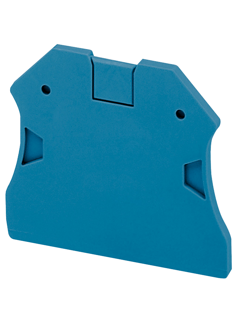 Złączki NSY, pokrywa końcowa, 2,2mm, niebieska, śrubowa