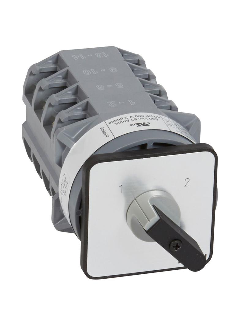 PRZEŁĄCZNIK KRZYWKOWY 1-2 PR63 63 A 4P, Legrand