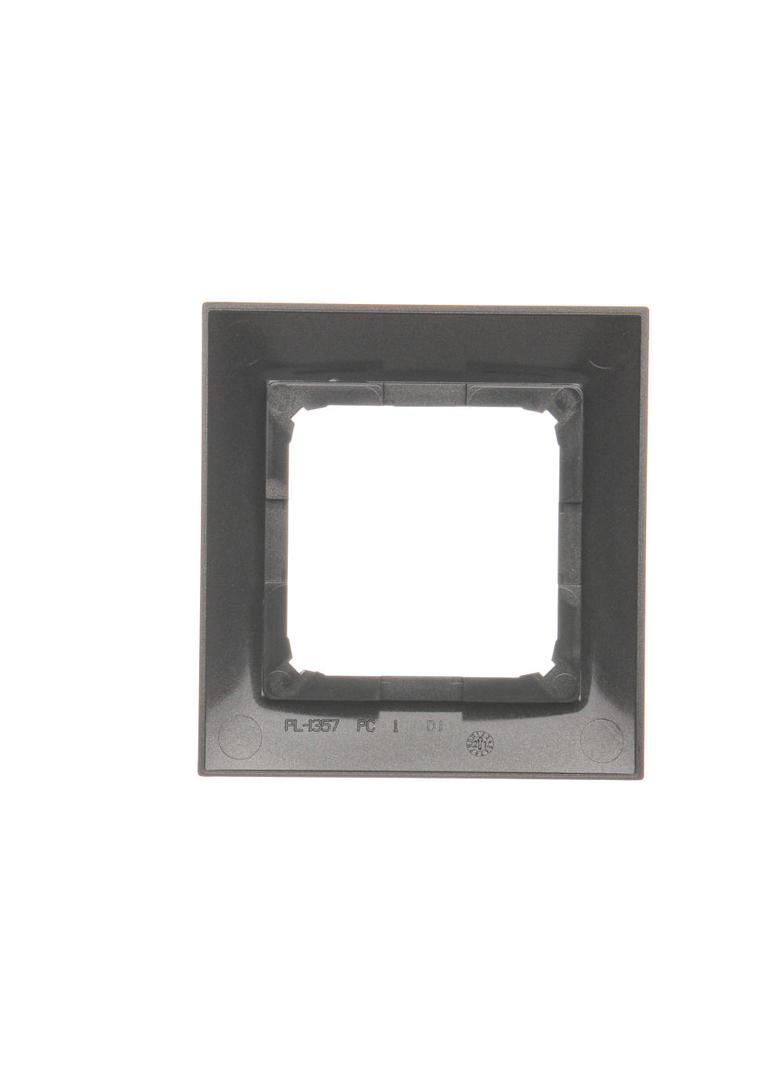 Simon 54 Premium Ramka 1-krotna PREMIUM IP20 / IP44 antracyt DR1/48 KONTAKT