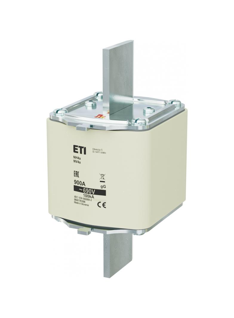 Wkładka topikowa NH zwłoczna NH4a gG 900A 690V 004176108 ETI