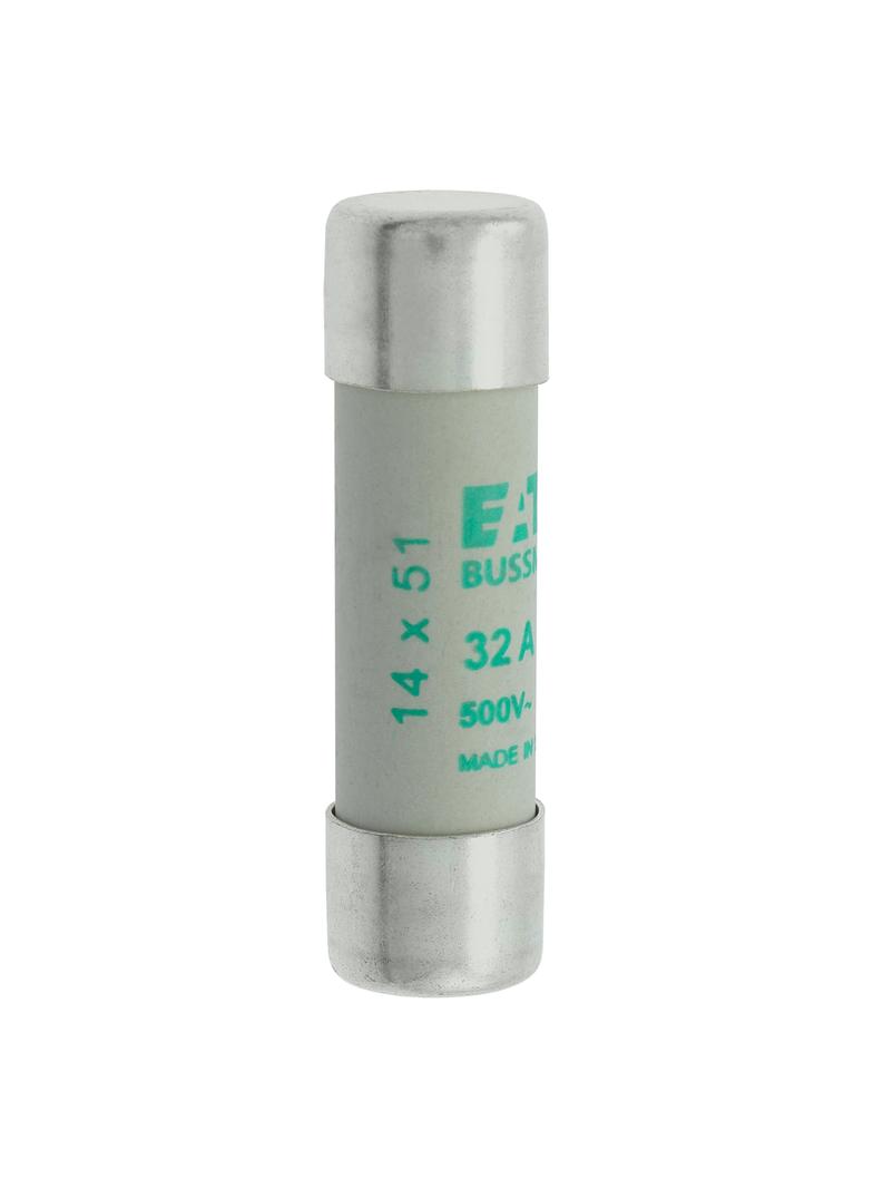 CYLINDRICAL FUSE 14 x 51 32A AM 500V AC Wkładka cylindryczna 14 x 51mm 32A AM 500V AC C14M32 EATON