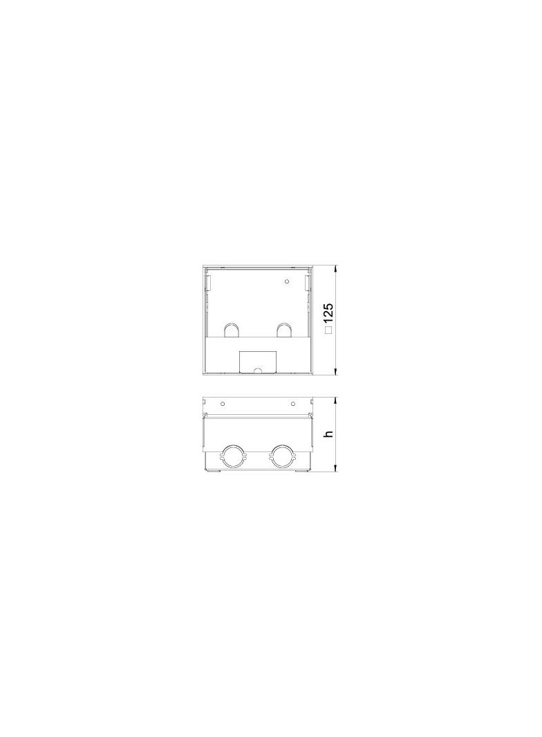 GE 2 V 15 B, Kompl. kaseta zasil., z gn.BS