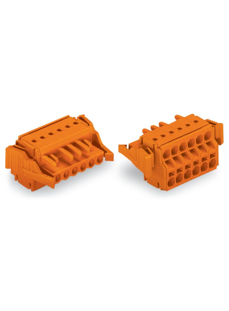 2-przewodowe gniazdo /25szt./ WAGO