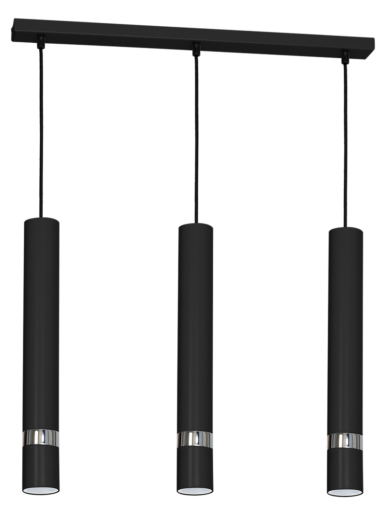 Milagro lampa wisząca Joker Black 3xGU10 MLP1414