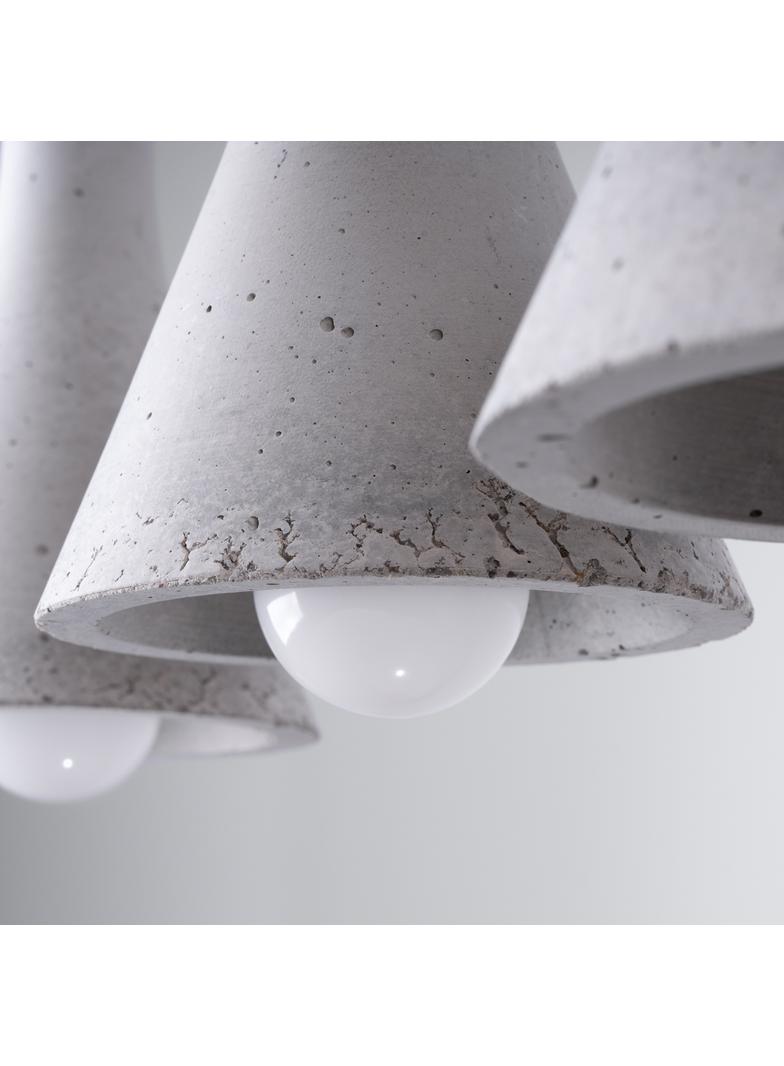 Sollux Lampa wisząca REA 3L beton SL.1225