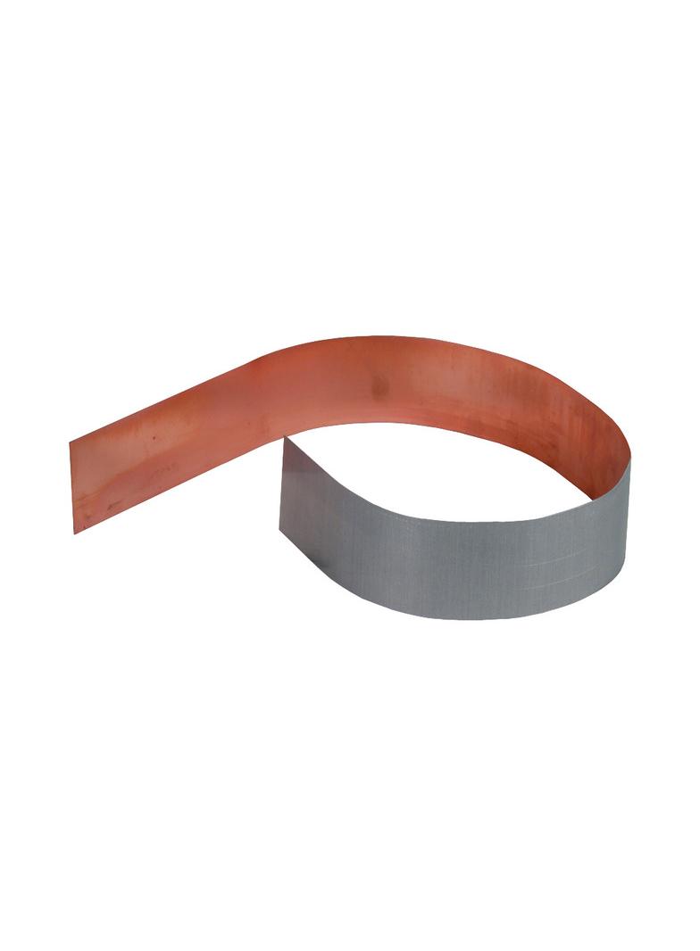 Blacha bimetaliczna 500x60x0,5 mm, Al-Cu