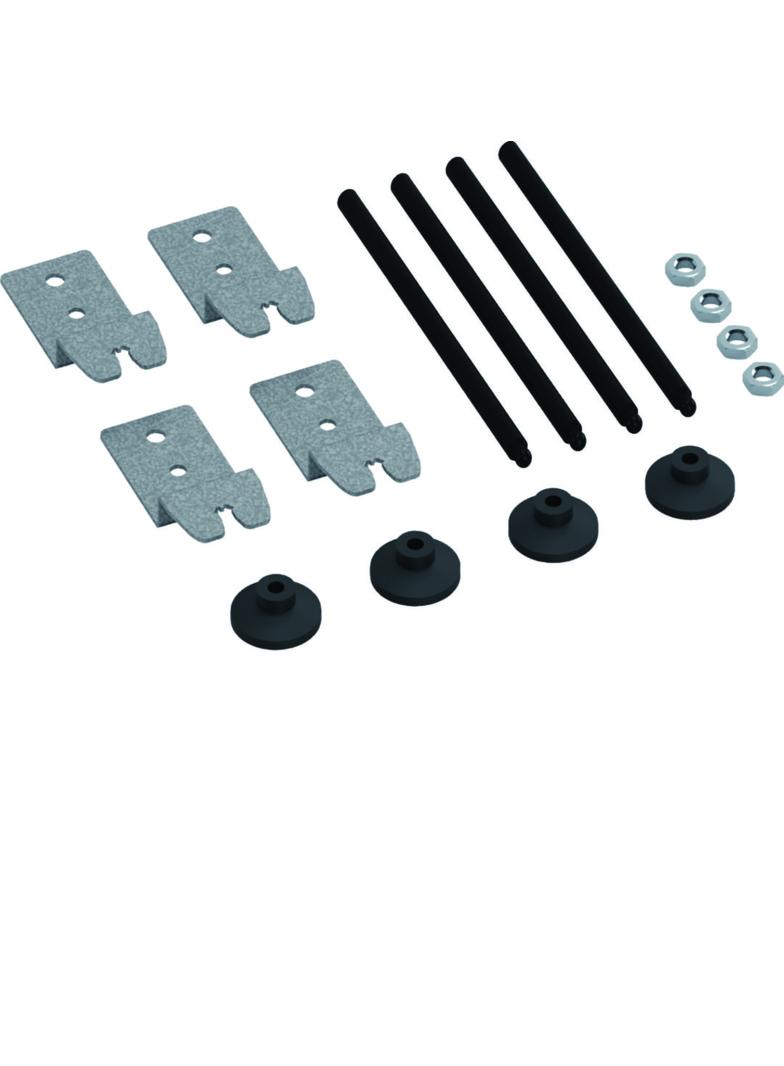 tehalit.VE-EE Komplet poziomujący do pokryw H=150mm