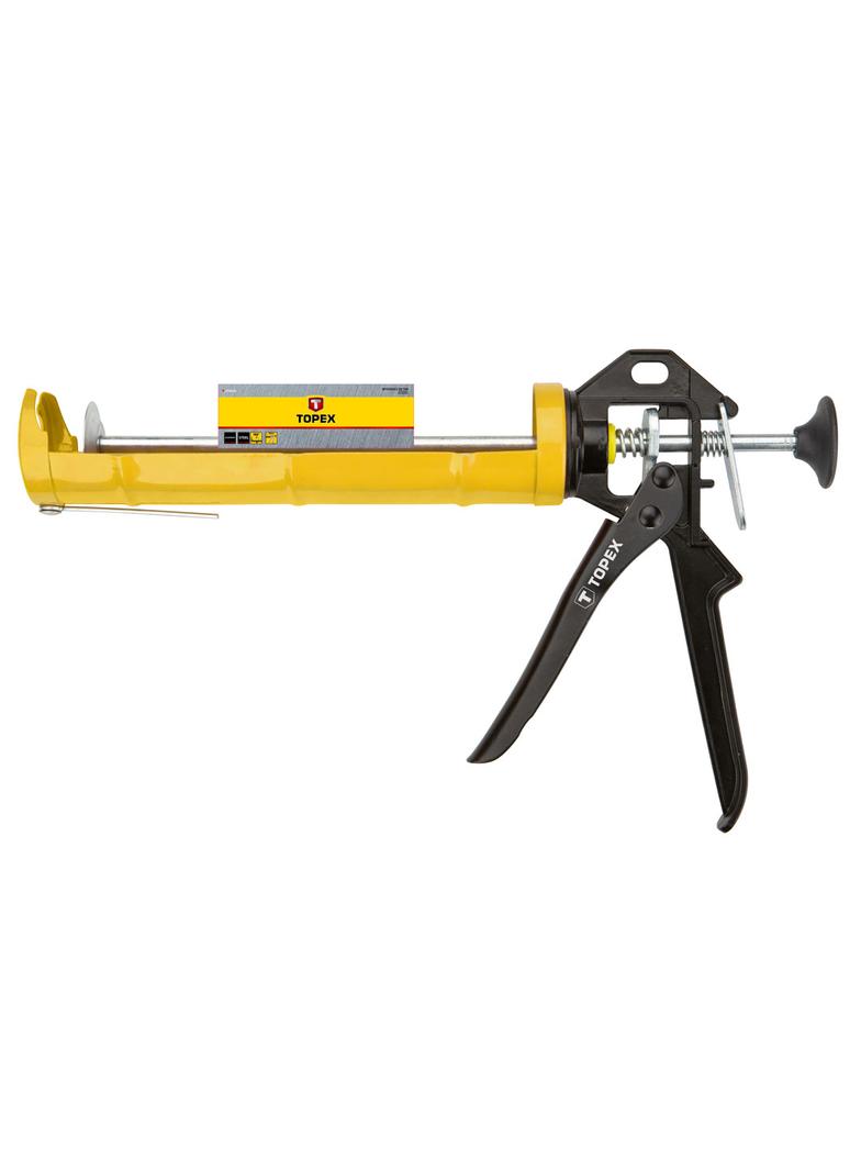 Wyciskacz do tub z silikonem, stalowo-aluminiowy