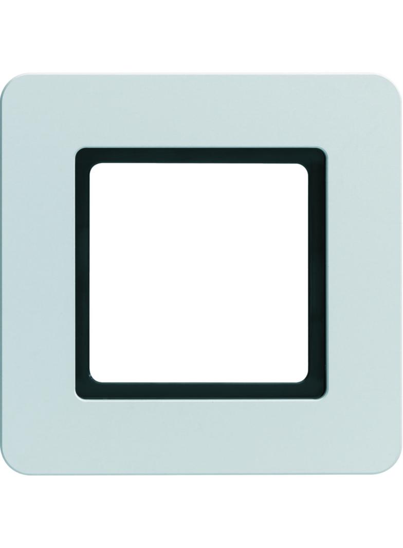 Q.7 Ramka 1-krotna do modułu podświetlenia LED, aluminium 10116174 HAGER