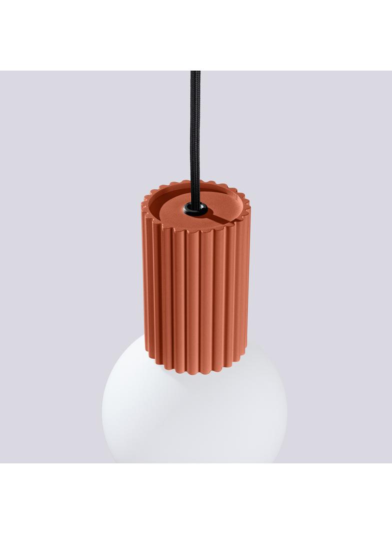 Lampa wisząca HALO 1 ochra czerwona