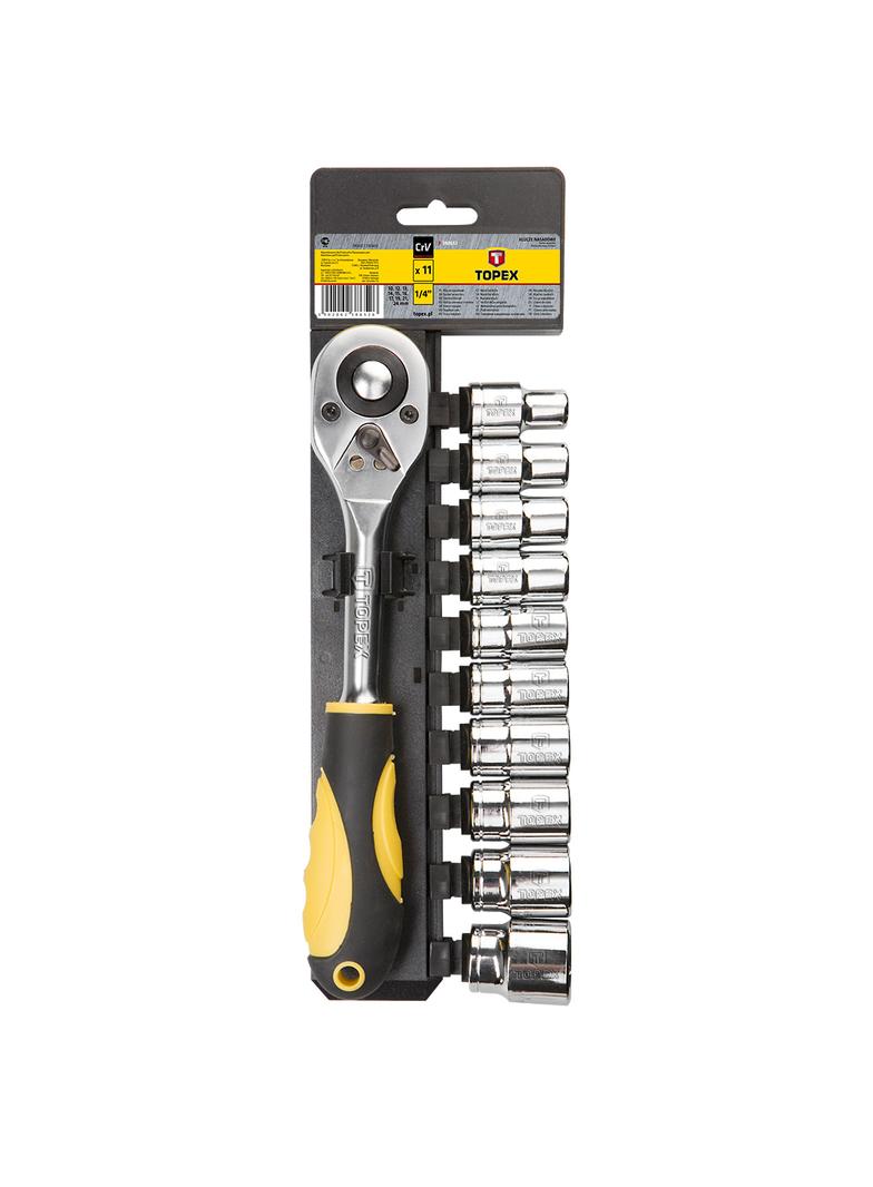 Klucze nasadowe 1/2", zestaw 11 szt.