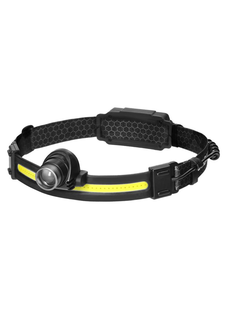 Latarka czołowa LED COB + CREE z akumulatorem 1200 mAh LT-9 ORNO