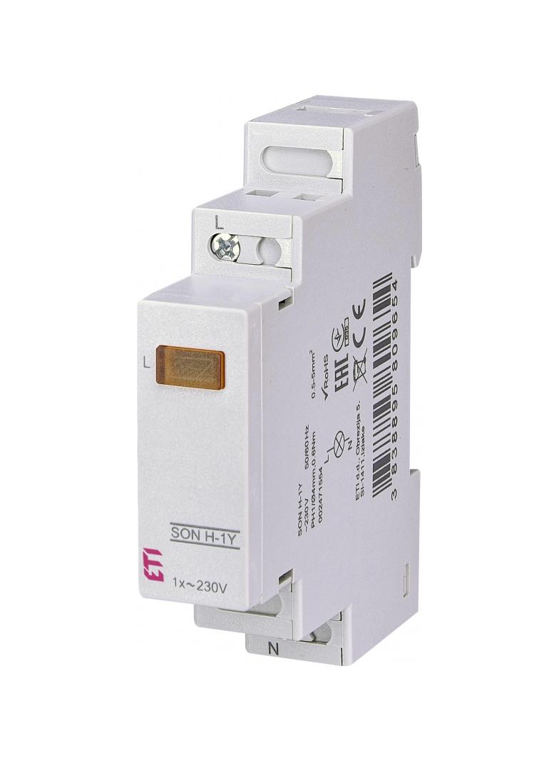 Sygnalizator obecności napięcia (1 x żółta LED) SON H-1Y 002471554 ETI