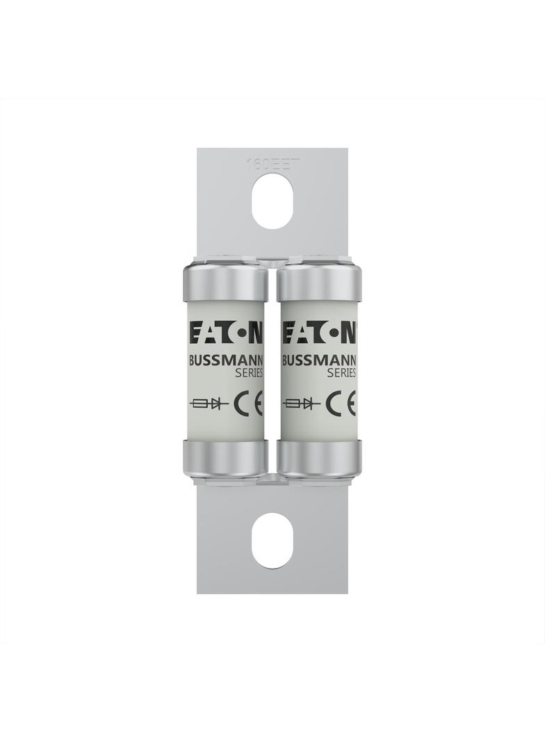 160A 690V IEC AC TWIN FUSE Wkładka szybka 160A AC 690V DC 500V BS88 37x94 mm aR BS 160EET EATON