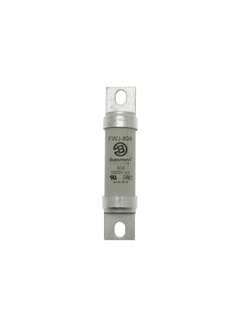 80AMP 1000V AC SEMI-COND FUSE Wkładka szybka 80A AC 1000V DC 800V 29x126 mm aR UL FWJ-80A EATON