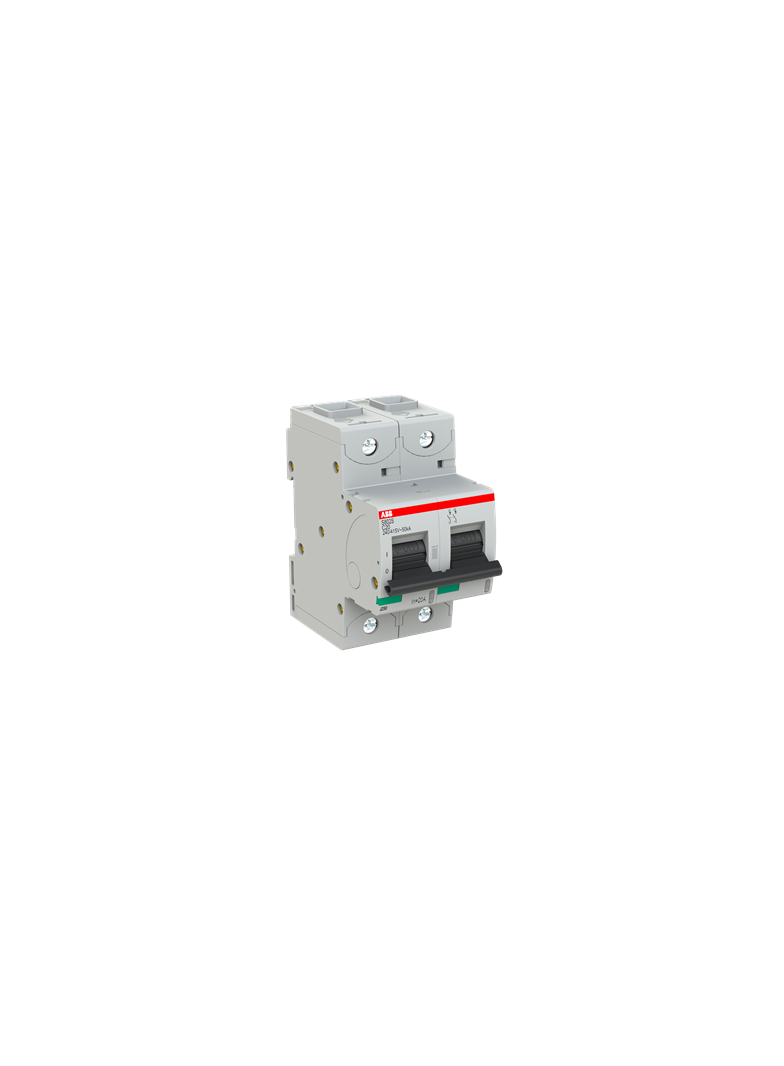S802S-C20 Wyłącznik nadprądowy 50kA 2P C20A 2CCS862001R0204 ABB