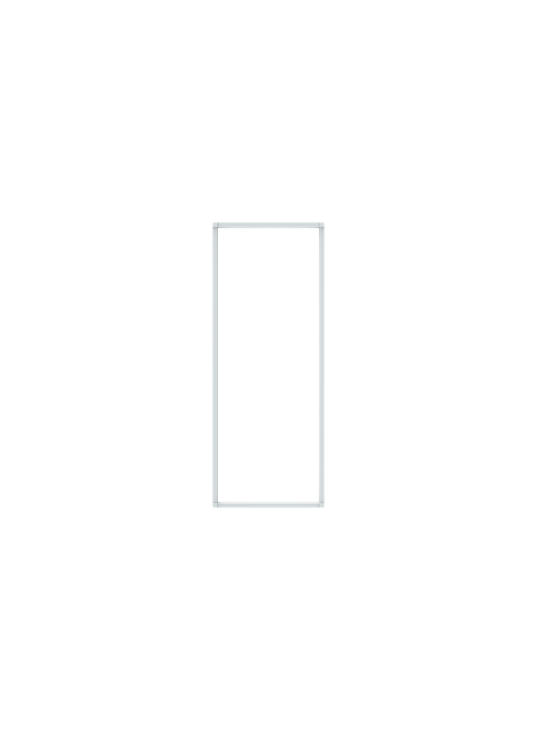 TZP209 Pokrywa ochrony przed dotykiem szerokość 2PW wysokość 9GU 1400mm