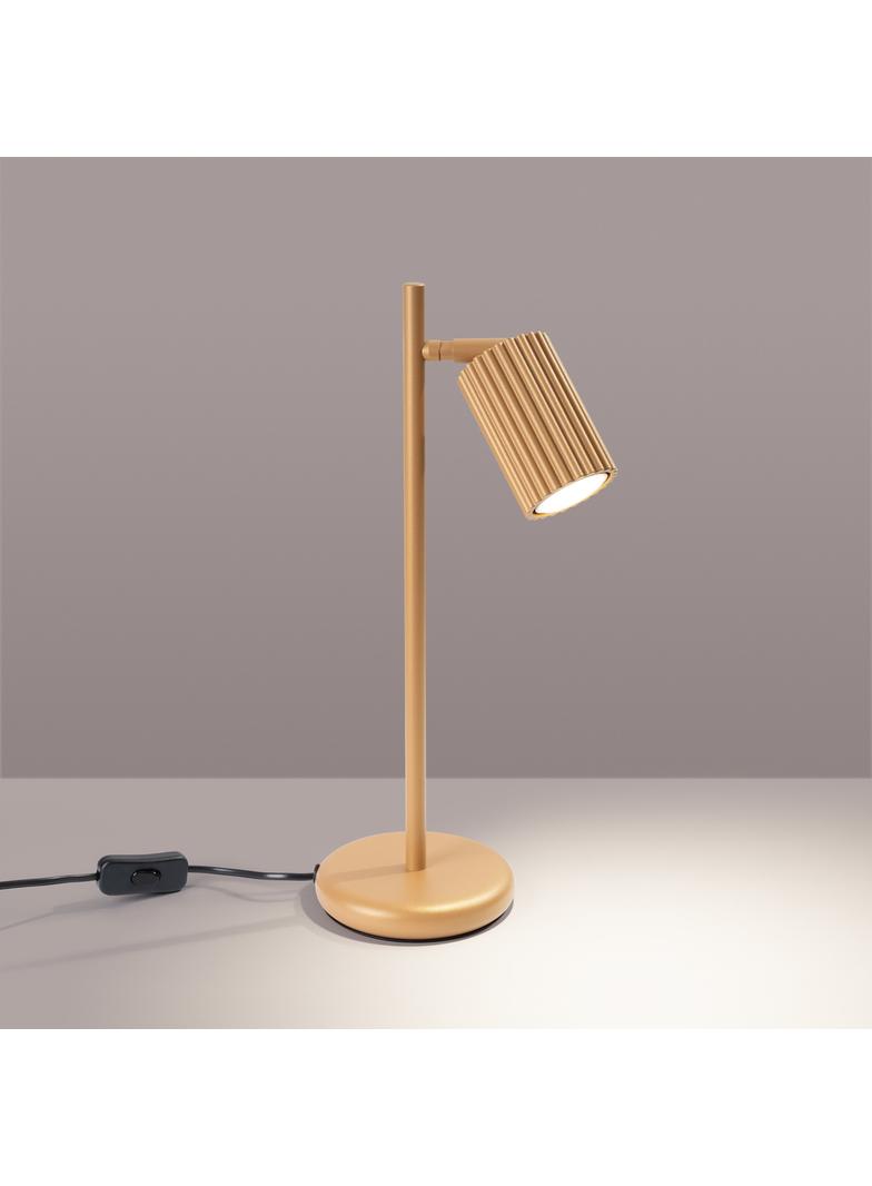 Sollux Lampa biurkowa KARBON złota SL.1567