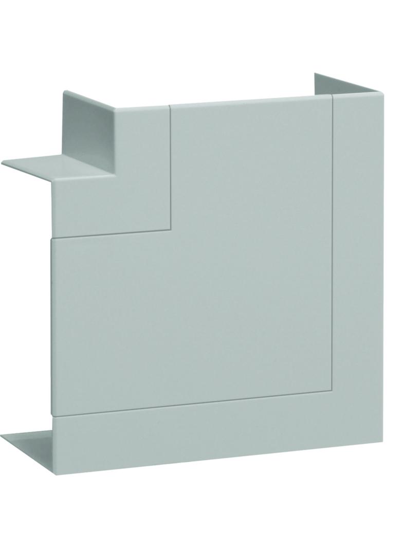 tehalit.BR65/BRS Kąt płaski 65x130, PC-ABS, jasnoszary BR651305H7035 HAGER