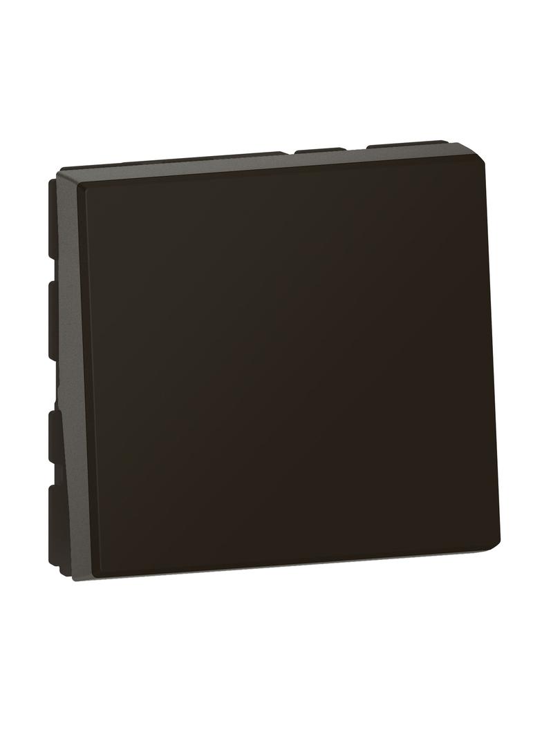 MOSAIC - Przycisk jednobiegunowy 6 A 250 V~ - 2 modułowy - Antracyt, Legrand