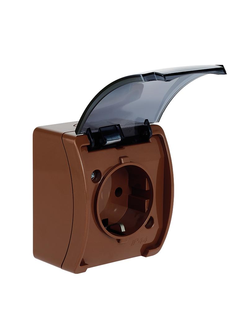 VG-Koala Gn. poj. 2P+Z-CHUKO n/t IP44 brąZ- klapką dymną VG 181-52 61.394 OPATÓWEK