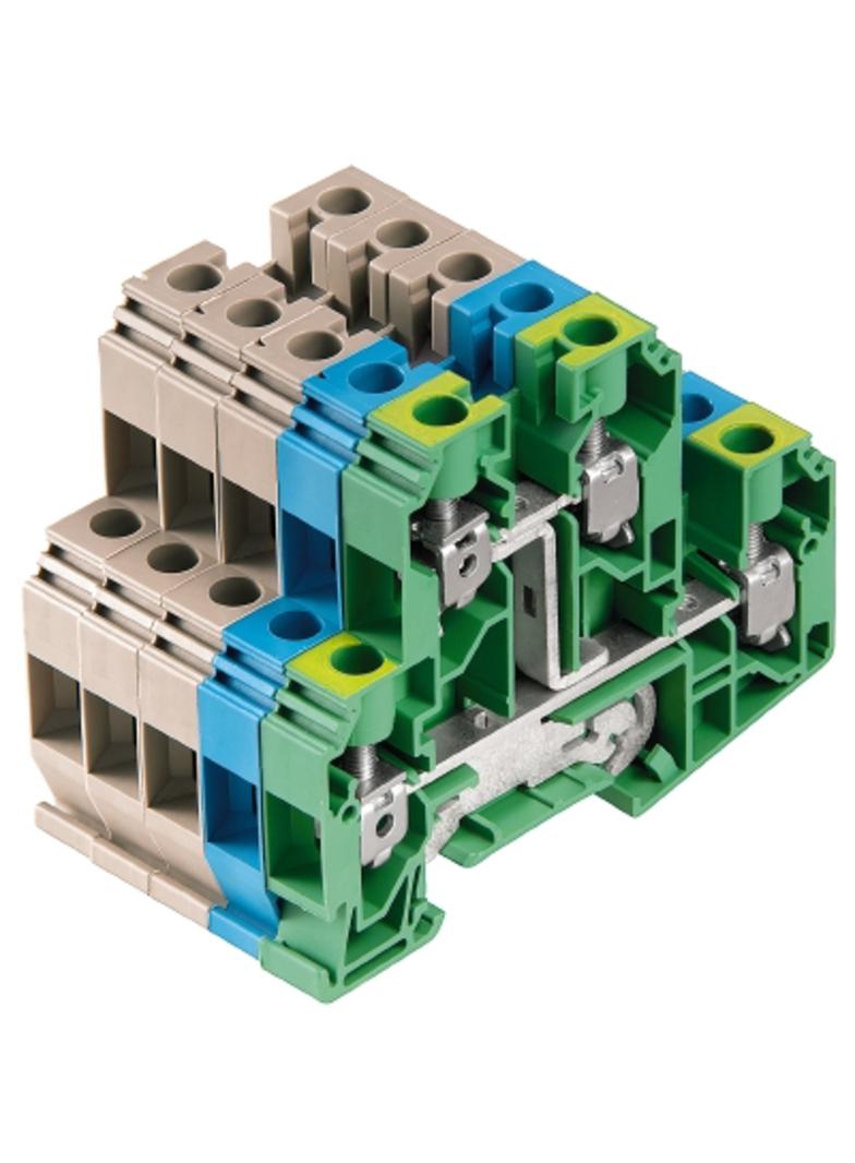 WDK 10 SET LS Złączka szynowa przelotowa, nr katalogowy 1415530000