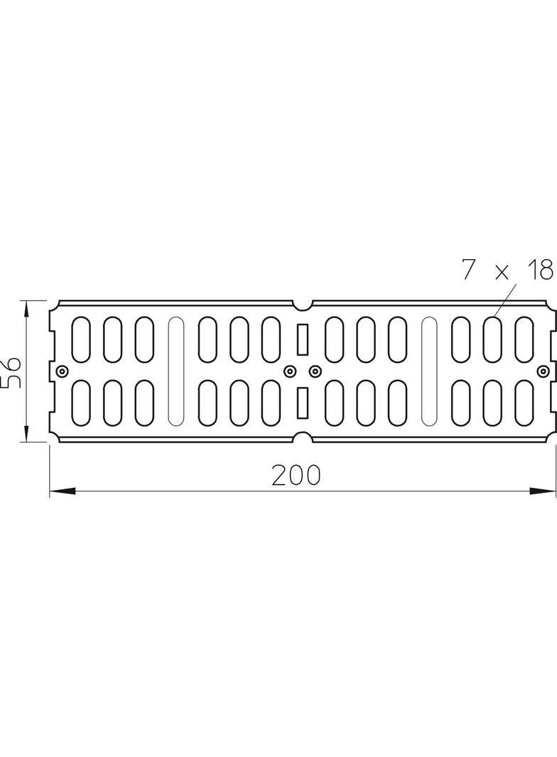 RWVL 60, ŁĄCZNIK 200MM 60MM VA4301