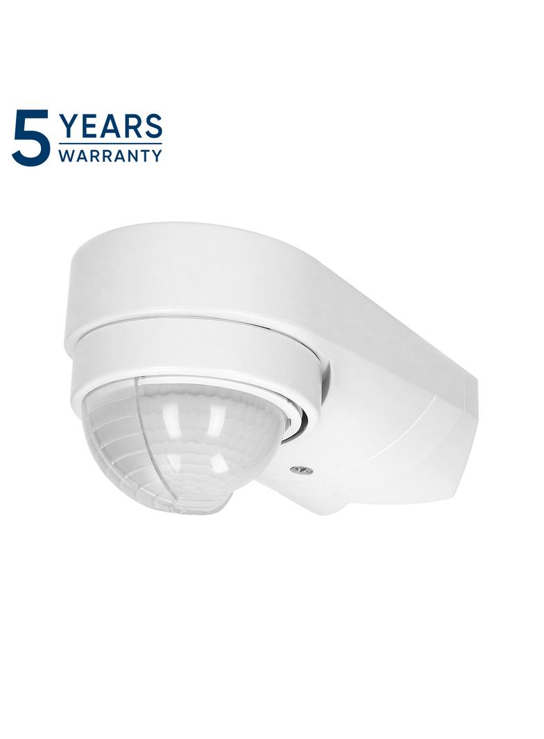 Czujnik ruchu 240st. IP65 1200W 2 sensory 3 rodzaje montażu biały OR-CR-265 ORNO