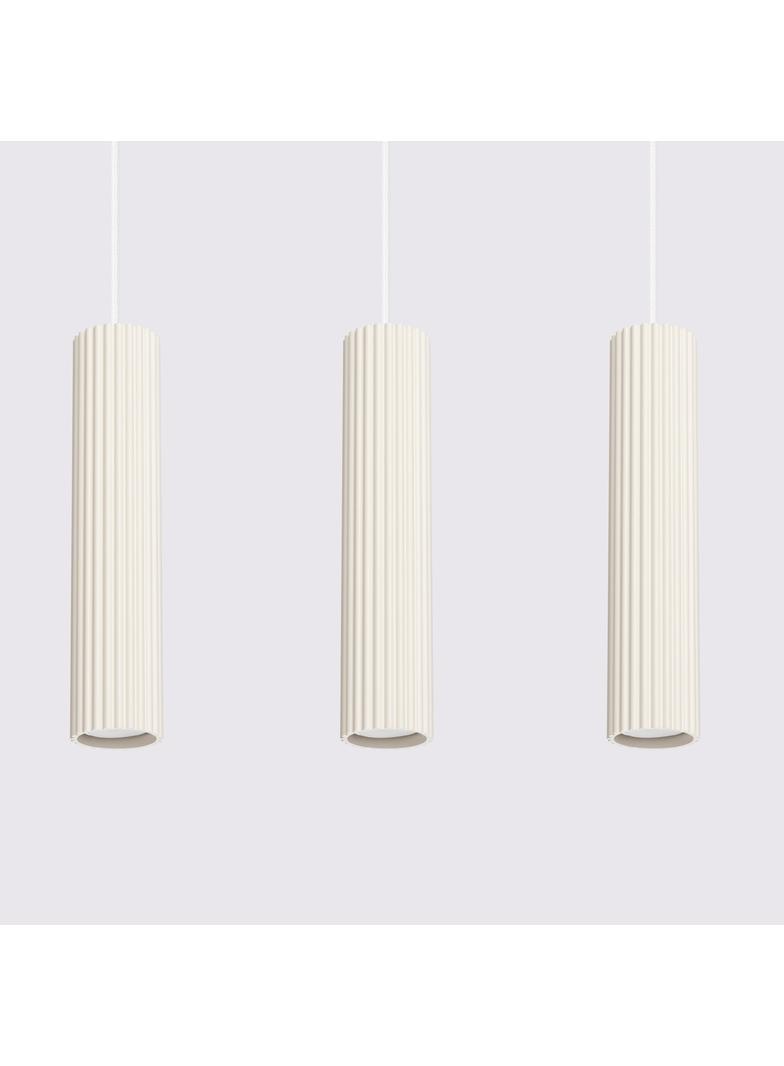 Sollux Lampa wisząca KARBON 3L beżowy SL.1594