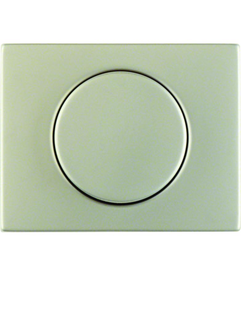 BERKER K.5 Płytka czołowa z pokrętłem Regulator do ściemniacza obrotowego stal szlachetna nierdzewna