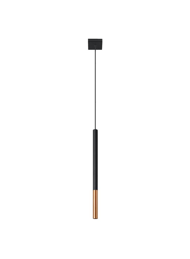 Lampa wisząca MOZAICA 1 czarny/miedź