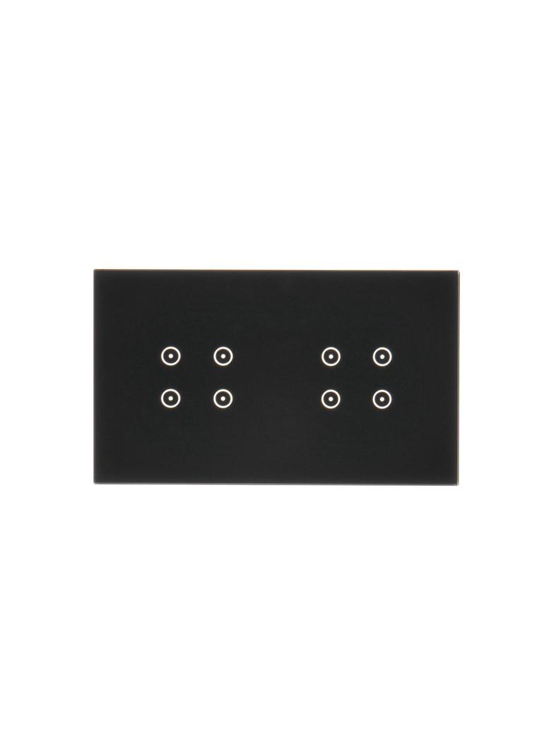 Simon 54 Touch Panel dotykowy S54 Touch 2 moduły 4 pola dotykowe + 4 pola dotykowe zastygła lawa DSTR244/73 KONTAKT