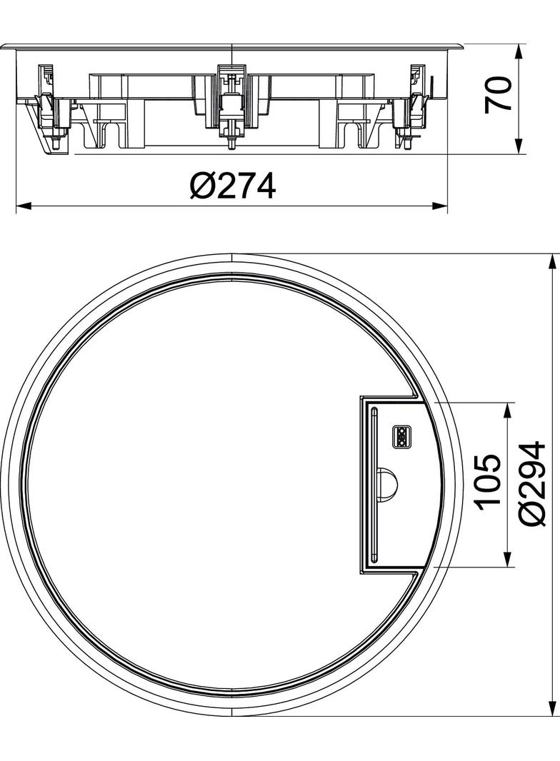 GESRA7/10U, KASETA ZASILAJĄCA